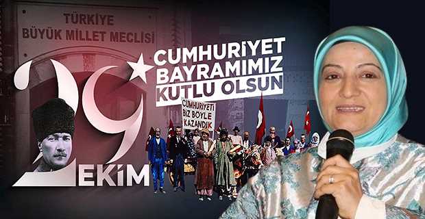 Suzan Dağlar’dan Cumhuriyet Bayramı Kutlama Mesajı