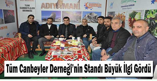 Tüm Canbeyler Derneği'nin Standı Büyük İlgi Gördü 