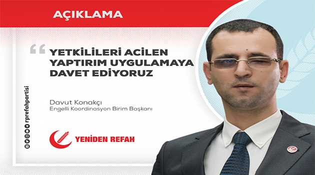 YETKİLİLERİ ACİLEN YAPTIRIM UYGULAMAYA DAVET EDİYORUZ