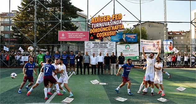 ADIGER-FED Turnuvasında Dördüncü Hafta Coşkusu