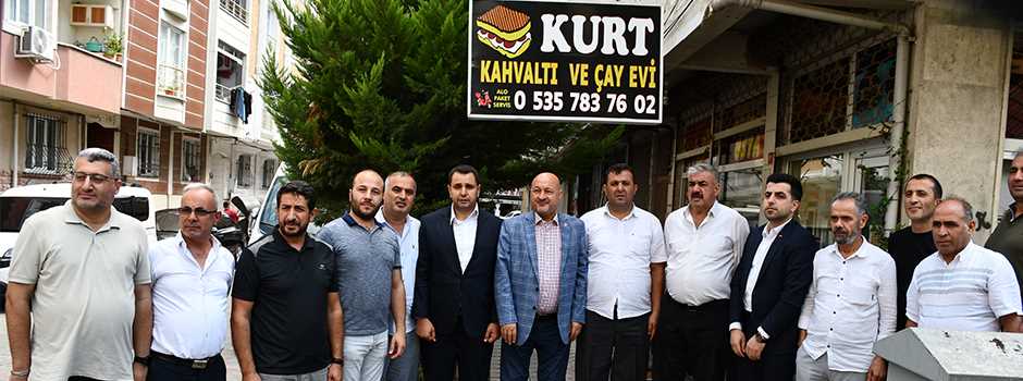 AK Parti Heyetinden İş İnsanı Ahmet Kurt’a Zi…