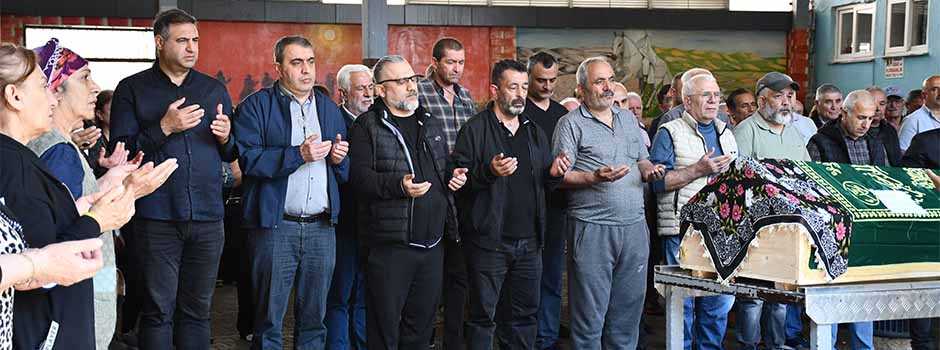 Av. Ali Acar, Merhume Didar Korkmaz’ın Cenaze…
