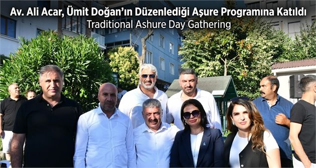 Av. Ali Acar, Ümit Doğan'ın Düzenlediği Aşure Programına Katıldı
