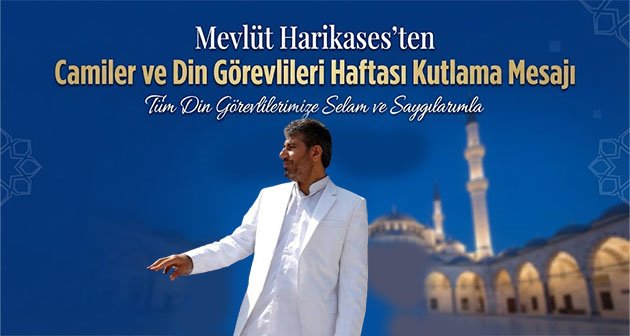 Camiler ve Din Görevlileri Haftası Kutlama Mesajı