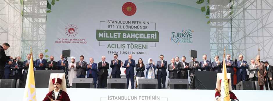 Cebeci Millet Bahçesi’ne Görkemli Açılış