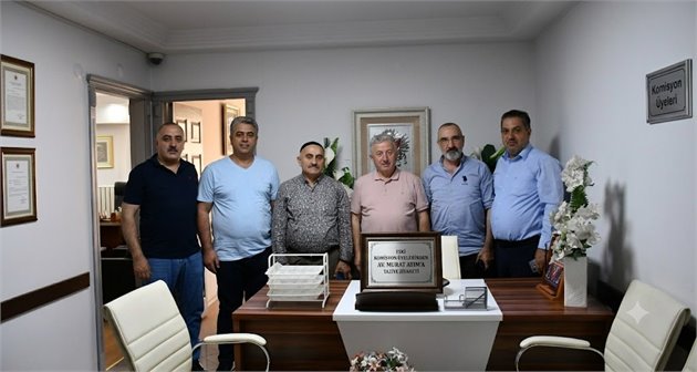  Eski Komisyon Üyelerinden Av. Murat Atım’a Taziye Ziyareti
