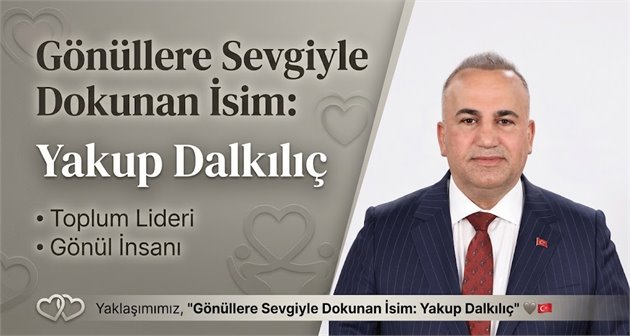  Gönüllere Sevgiyle Dokunan İsim: Yakup Dalkılıç