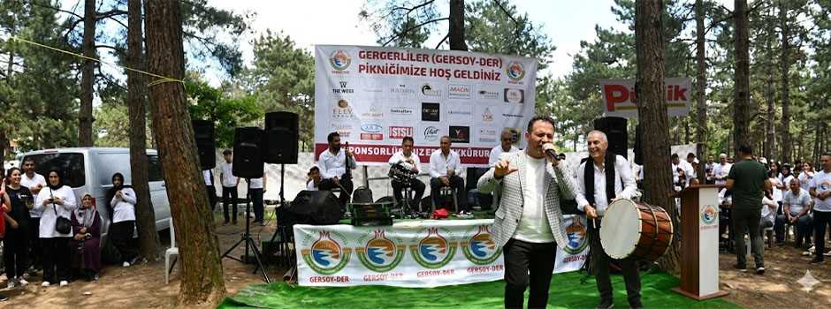 İbrahim Ocak GERSOY-DER Pikniğinde Coştu