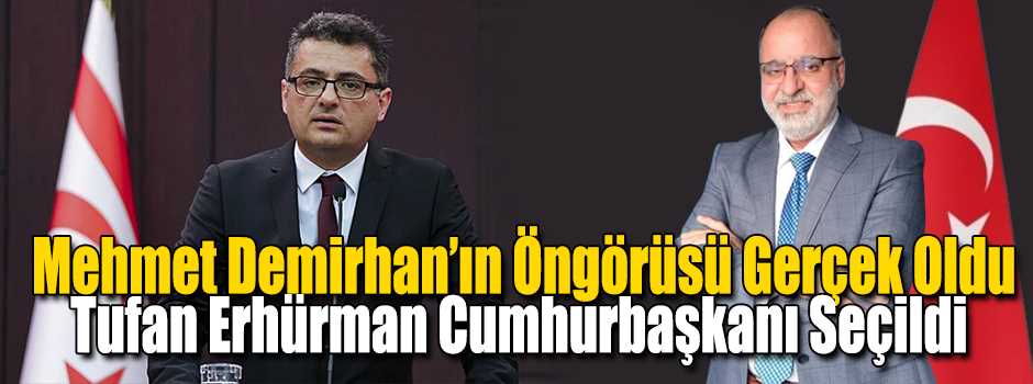   Mehmet Demirhan’ın Öngörüsü Gerçek Oldu