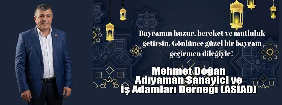 Mehmet Doğan’dan Ramazan Bayramı mesajı