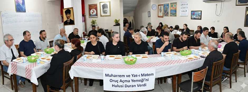 Muharrem ve Yas-ı Matem Oruç Açma Yemeği’ni Hulusi Duran Verdi