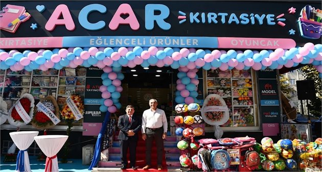 Nejmi Can’dan Acar Kırtasiye’ye Anlamlı Destek