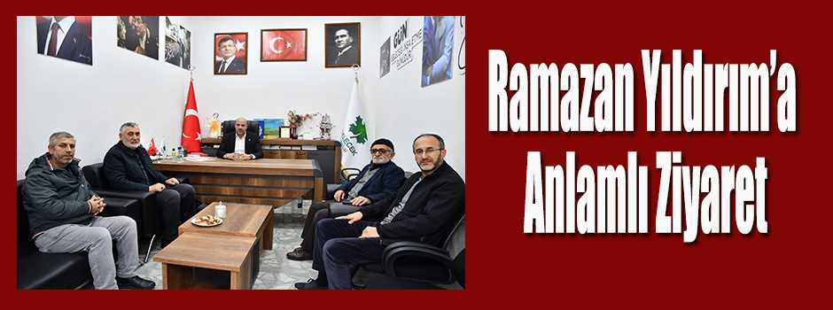 Ramazan Yıldırım’a Anlamlı Ziyaret