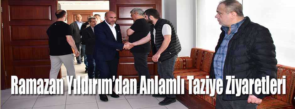 Ramazan Yıldırım’dan Anlamlı Taziye Ziyaretle…