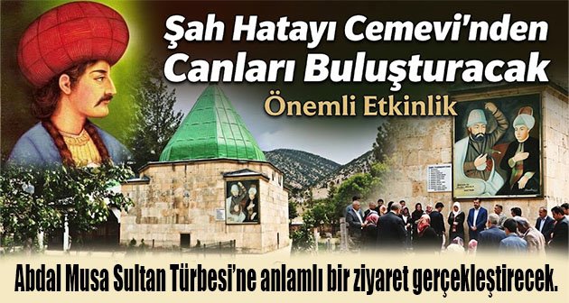 Şah Hatayı Cemevi’nden Canları Buluşturacak Önemli Etkinlik