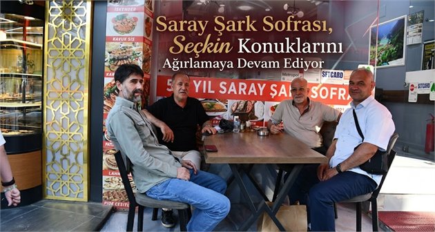  Saray Şark Sofrası, Seçkin Konuklarını Ağırlamaya Devam Ediyor