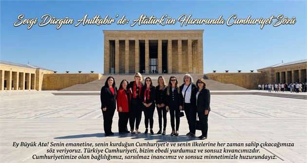 Sevgi Düzgün Anıtkabir’de: Atatürk’ün Huzurunda Cumhuriyet Sözü