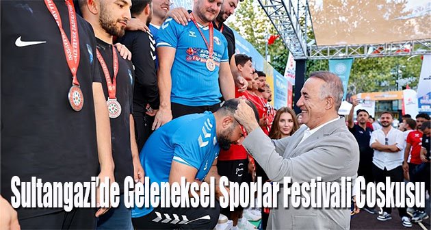  Sultangazi’de Geleneksel Sporlar Festivali Coşkusu