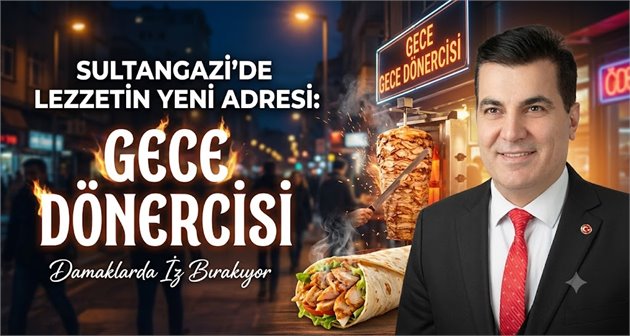 Sultangazi'de Lezzetin Yeni Adresi: Gece Dönercisi Damaklarda İz Bırakıyor
