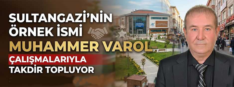  Sultangazi’nin Örnek İsmi Muhammer Varol, Çalışmalarıyla Takdir Topluyor