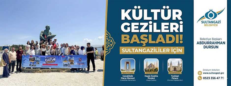 Sultangazililer için Kültür Gezileri Başladı!