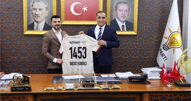 Sultanşehir 1453 Futbol Kulübü’nden İmdat Kamacı’ya Hayırlı Olsun Ziyareti