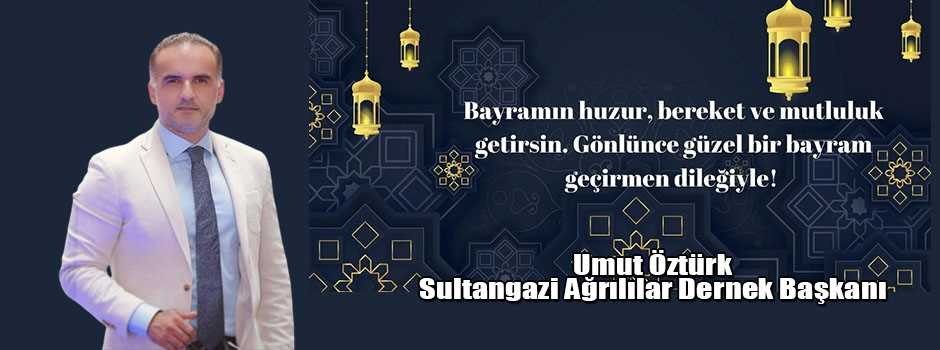 Umut Öztürk’ten  Ramazan Bayramı mesajı