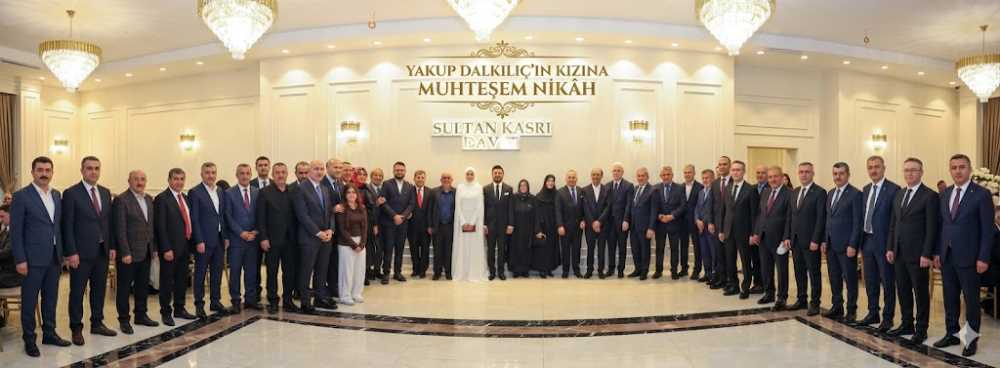 Yakup Dalkılıç’ın Kızına Muhteşem Nikâh